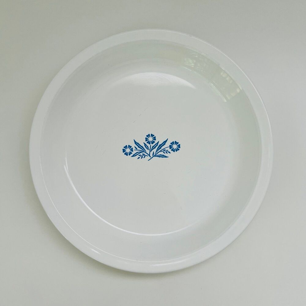 CORNING WARE Blue Cornflower 9" Pie Plate Bake Pan P-309